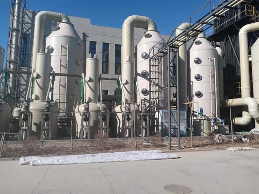 sistema del equipo del tratamiento del gas inútil del tubo del Nox de la alta concentración