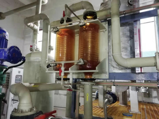 Sistema de tratamiento de humo del Nox Jet Type Wet Gas Scrubber gradual