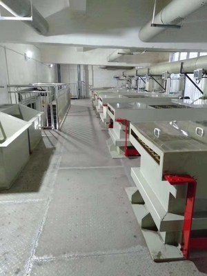 Electrólisis refinadora de plata completamente automática de la plata de la capacidad de la máquina 200kg