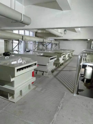 Electrólisis refinadora de plata completamente automática de la plata de la capacidad de la máquina 200kg