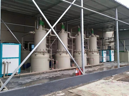 99,99% reciclaje del metal precioso de la máquina de la electrólisis de la plata de la pureza elevada